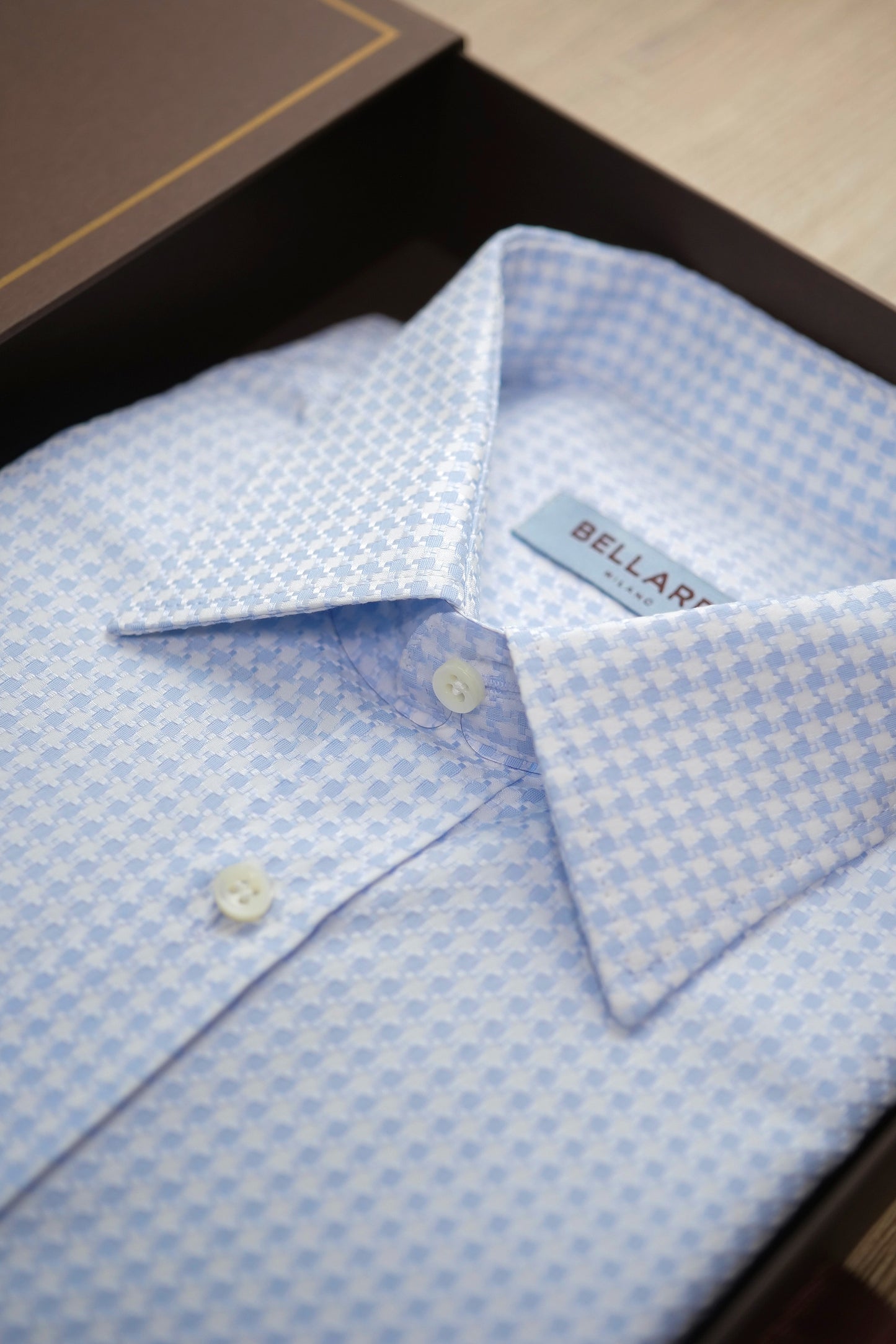 N°9 Light blue long sleeve  shirt slim fit