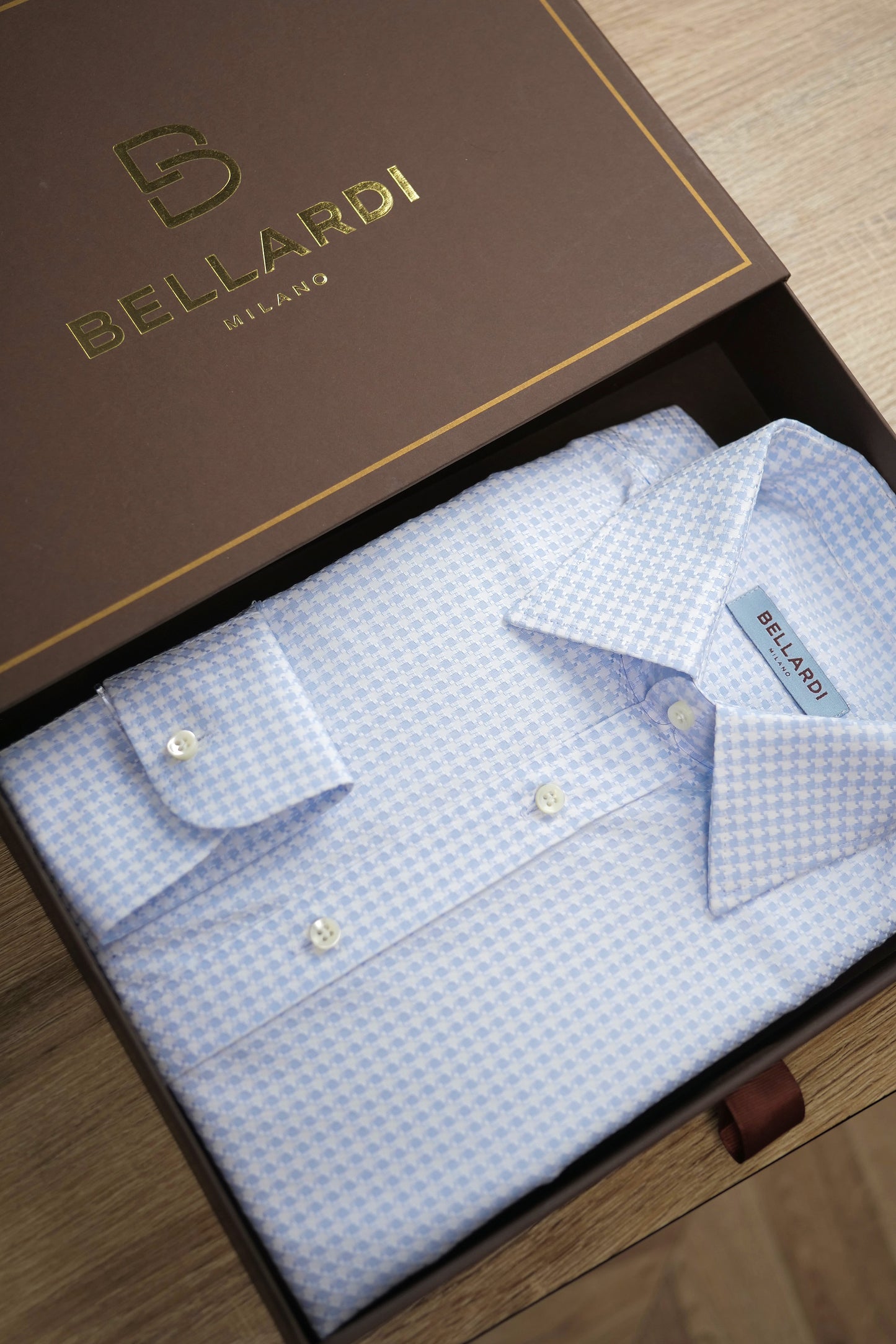 N°9 Light blue long sleeve  shirt slim fit